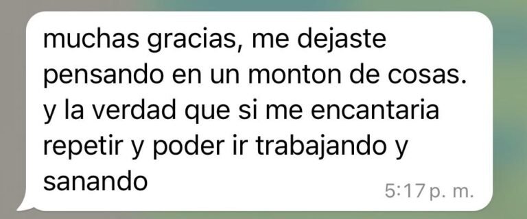testimonio de sesion de coaching Veronica Britos